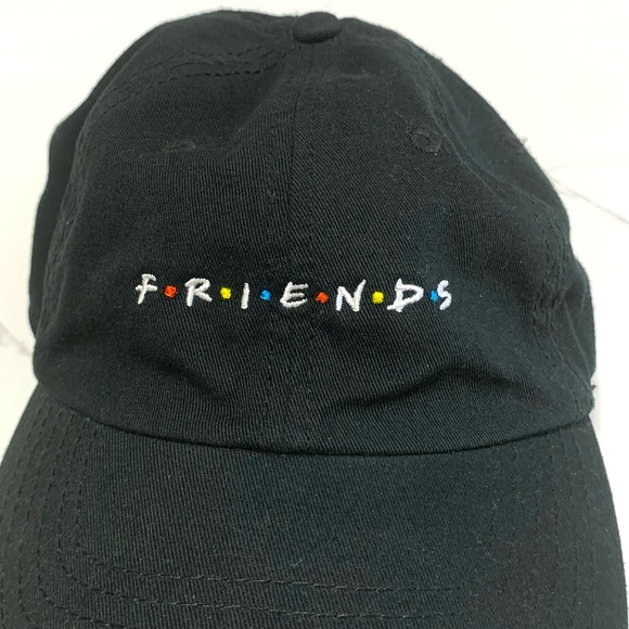 NWOT Black Unisex Friends Baseball Hat - Picture 2 of 8